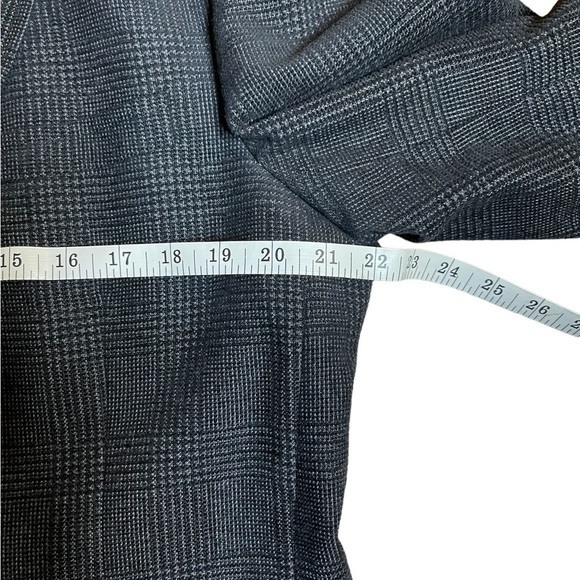Men’s Charcoal Plaid Bullock & Jones Sport Coat - Size 40R - Picture 11 of 16